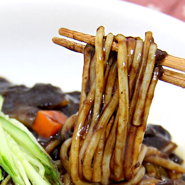 【珍味党】手打 ジャジャン（麺のみ） 180g  韓国風もちもち麺
