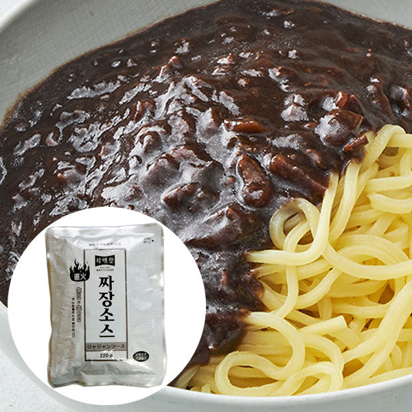 【珍味党】ジャジャン（ソース） 220g 韓国風黒味噌ソース