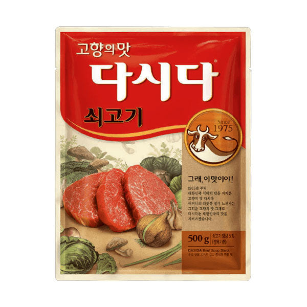 韓国調味料 【CJ】牛肉ダシダ500g×3個入