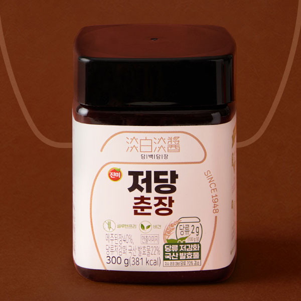 【眞味】低糖 チュンジャン 300g ジャージャー麺ソース 韓国調味料：韓国市場