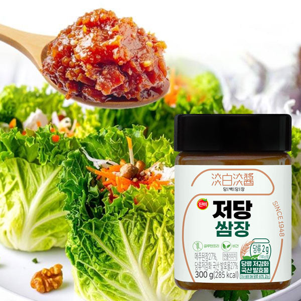 【眞味】低糖サムジャン 300g 糖類80%・カロリー60%カット 韓国焼肉味噌：韓国市場