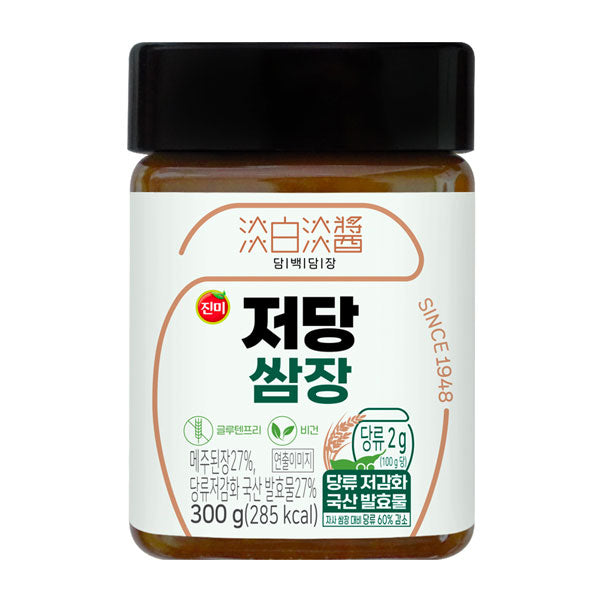 【眞味】低糖サムジャン 300g 糖類80%・カロリー60%カット 韓国焼肉味噌：韓国市場