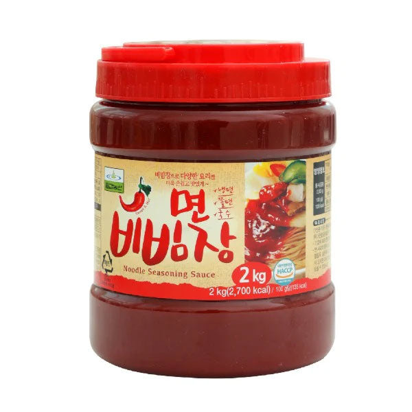 【チルガプ】ビビムジャン 2kg ビビン麺のたれ 韓国万能調味料 甘辛ソース：韓国市場