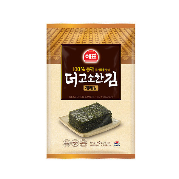 【ヘピョ】香ばしい岩のり 韓国海苔 全形7枚入り