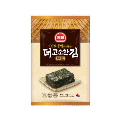 【ヘピョ】香ばしい岩のり 韓国海苔 全形7枚入り