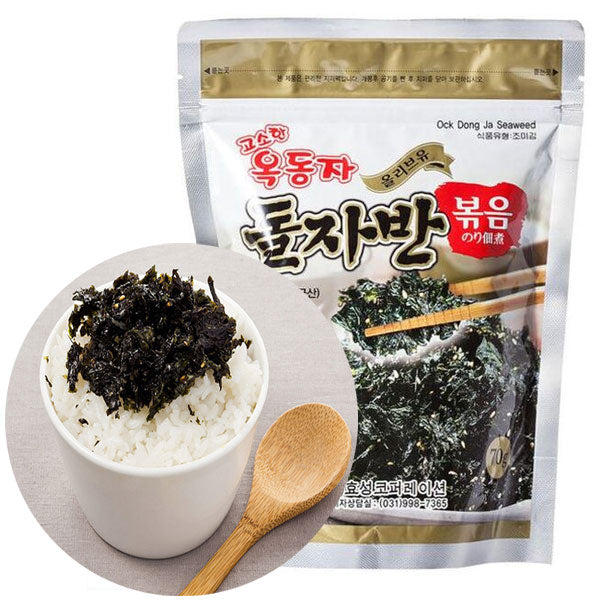 【オクドンジャ】香ばしい炒め 味付けのり ドルジャバン 70g
