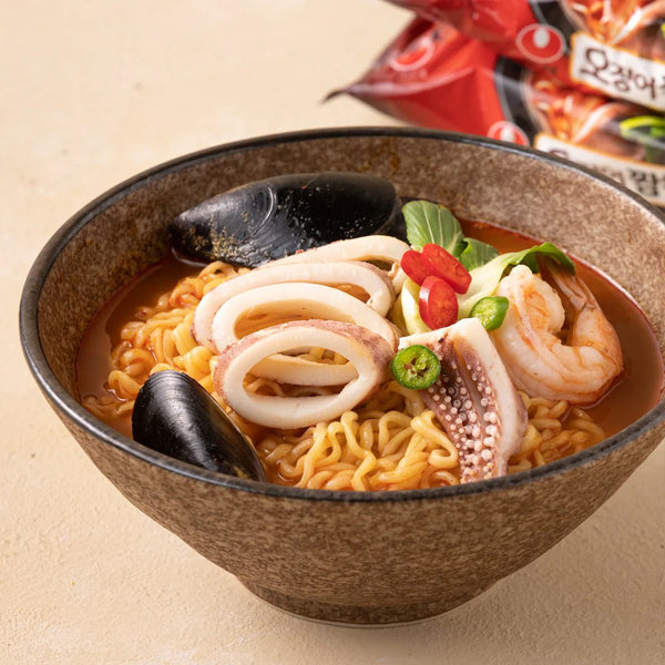 [Nongshim] Squid Jjamppong Ramen 124g
