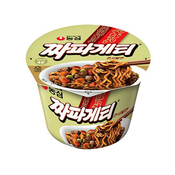 【農心】チャパゲティーカップ麺123g（大）