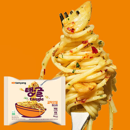 【三養】テングル ガーリックオイル パスタ ガーリックラーメン 韓国ラーメン