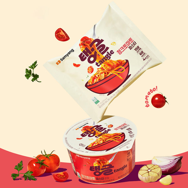 【三養】テングル チョンクトマト パスタ トマトラーメン 韓国ラーメン