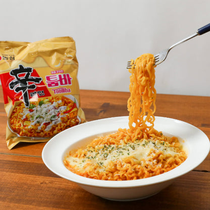 【農心】辛ラーメン トゥーンバ 137g ピリ辛クリームパスタ
