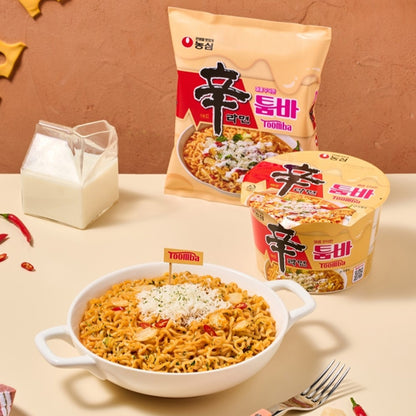 【農心】辛ラーメン トゥーンバ 137g ピリ辛クリームパスタ