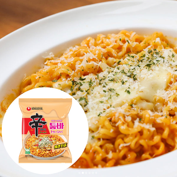 【農心】辛ラーメン トゥーンバ 137g ピリ辛クリームパスタ