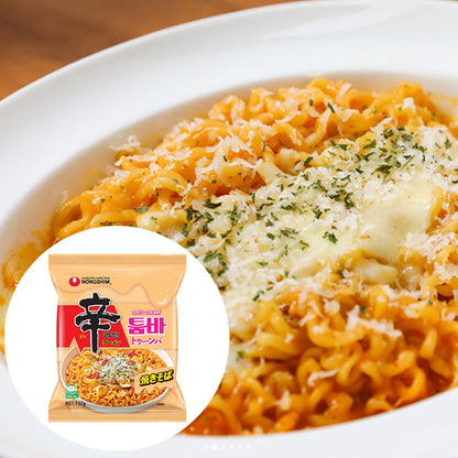 【農心】辛ラーメン トゥーンバ 137g ピリ辛クリームパスタ