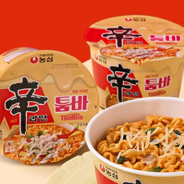 【農心】辛ラーメン トゥーンバ カップ麺 113g ピリ辛クリームパスタ