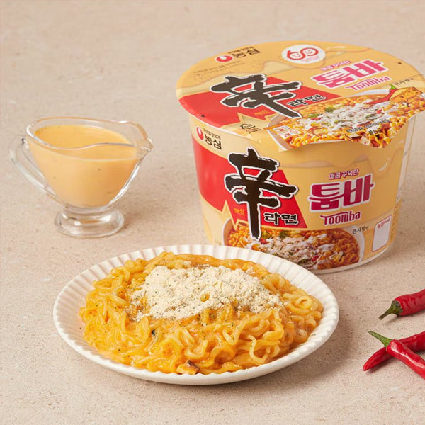 【農心】辛ラーメン トゥーンバ カップ麺 113g ピリ辛クリームパスタ