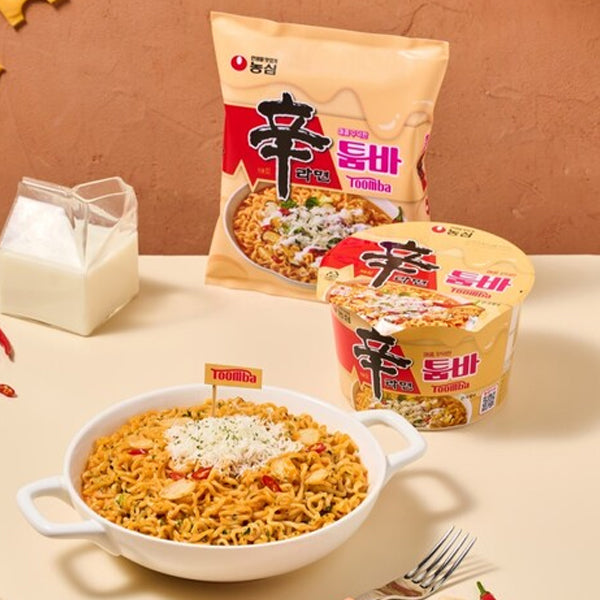 [Nongshim] Shin Ramyun Toowoomba Cup Noodles 113g Spicy Cream Pasta