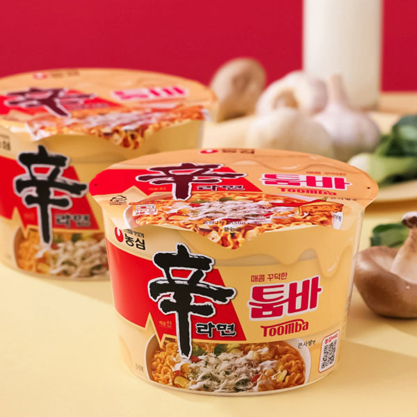 [Nongshim] Shin Ramyun Toowoomba Cup Noodles 113g Spicy Cream Pasta