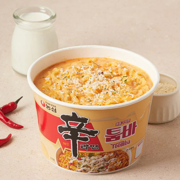 [Nongshim] Shin Ramyun Toowoomba Cup Noodles 113g Spicy Cream Pasta