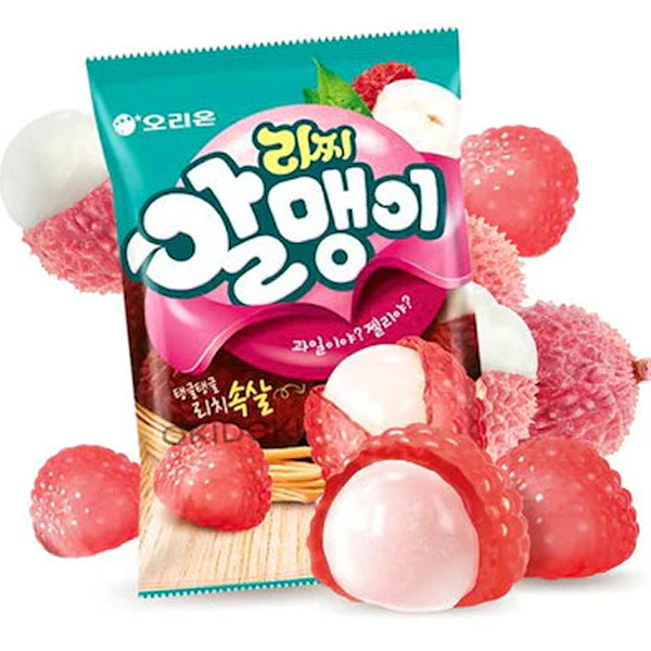 【オリオン】リッチアルメンイ ライチの粒グミ 67g：韓国市場