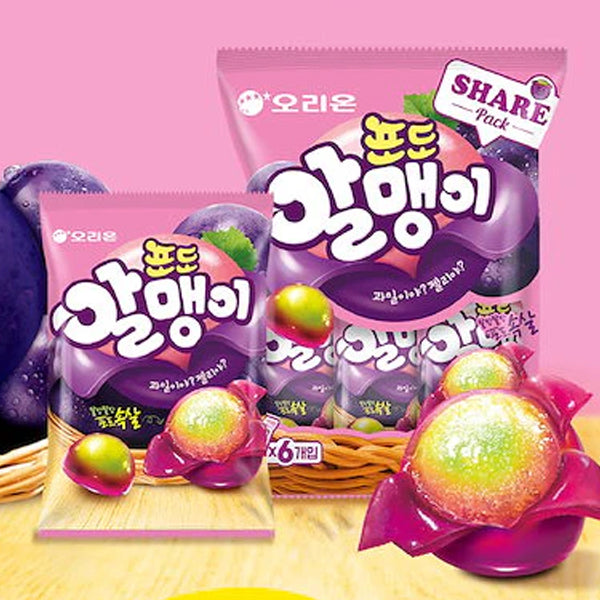 【オリオン】ポドアルメンイ ぶどうの粒グミ 67g：韓国市場