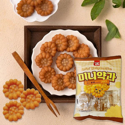 ミニ楽菓プラス 120g 韓国伝統お菓子 もちもち食感 シナモン風味