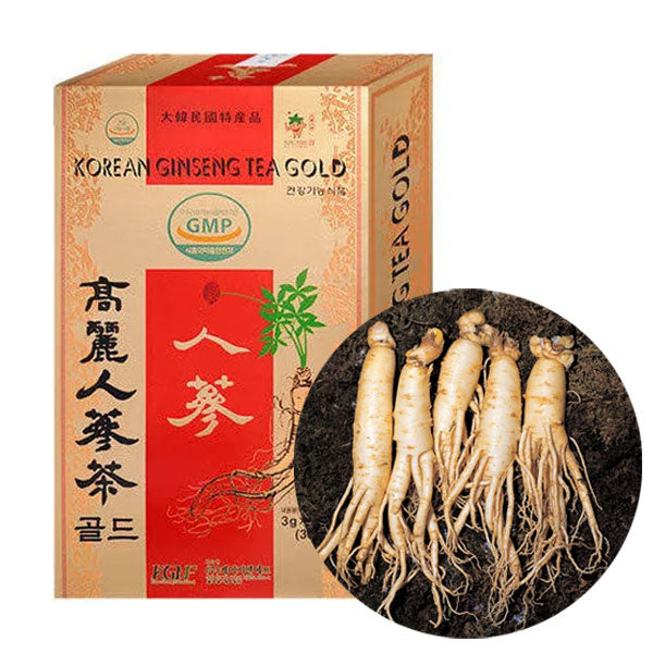 Korean Ginseng Tea (Paper Box) 50 Bags - Health Tea