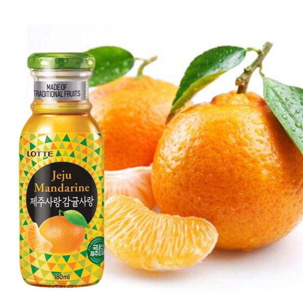 【ロッテ】済州ミカンジュース 180ml:韓国市場