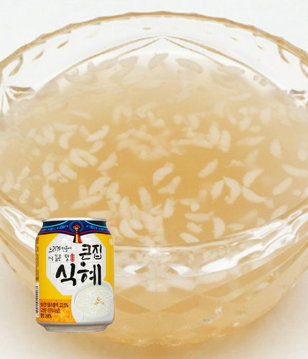 【ヘテ】クンチプ シッケ 238ml 韓国伝統 甘酒風ドリンク 米粒入り：韓国市場
