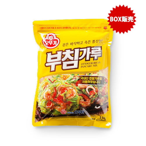 【オットギ】チヂミの粉 1kg×10個入：韓国食品・食材専門の通販店「韓国市場」