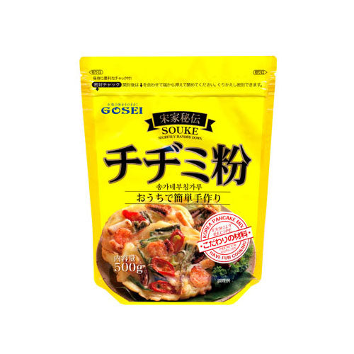 【宋家】チヂミの粉 500g：韓国食品・食材専門の通販店「韓国市場」