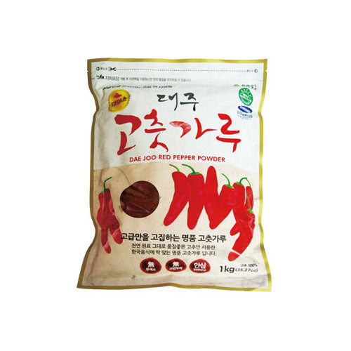 【デジュ】唐辛子粉1kg(調味用)：韓国食品・食材専門の通販店「韓国市場」