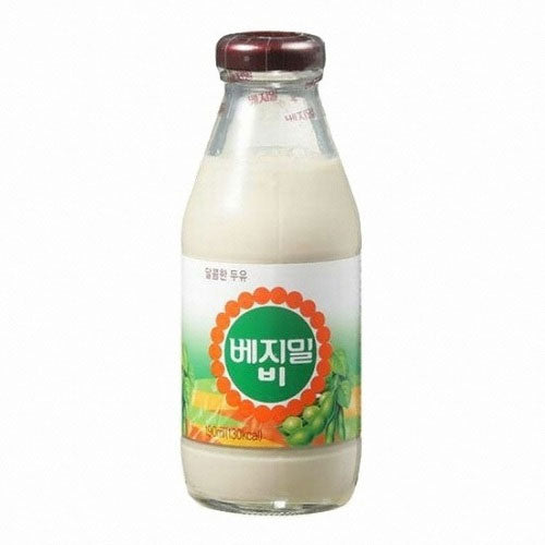 【サンユク】ベジミルB(甘口豆乳)190ml瓶：韓国食品・食材専門の通販店「韓国市場」