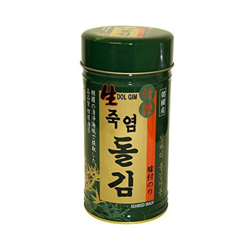 【徳山】竹塩岩海苔1缶(6切180枚)：韓国食品・食材専門の通販店「韓国市場」
