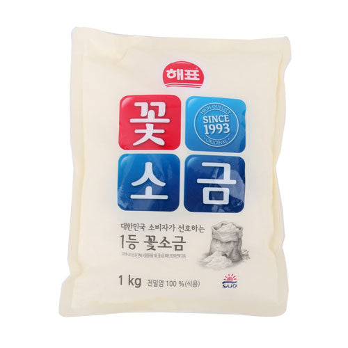 【ヘピョ】花塩1kg：韓国食品・食材専門の通販店「韓国市場」