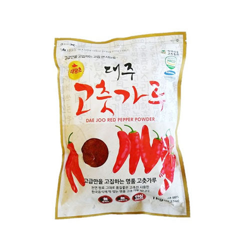 【デジュ】唐辛子粉1kg(キムチ用)：韓国食品・食材専門の通販店「韓国市場」