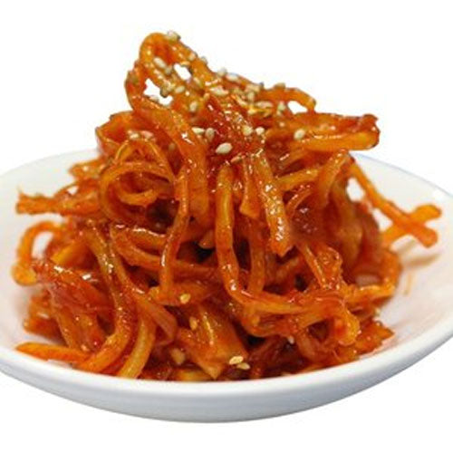 【自家製】さきいか辛味和え100g：韓国食品・食材専門の通販店「韓国市場」