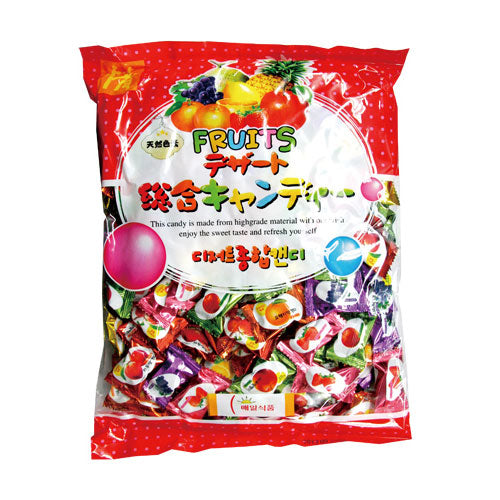 【毎日食品】フルーツ味の飴750g：韓国食品・食材専門の通販店「韓国市場」