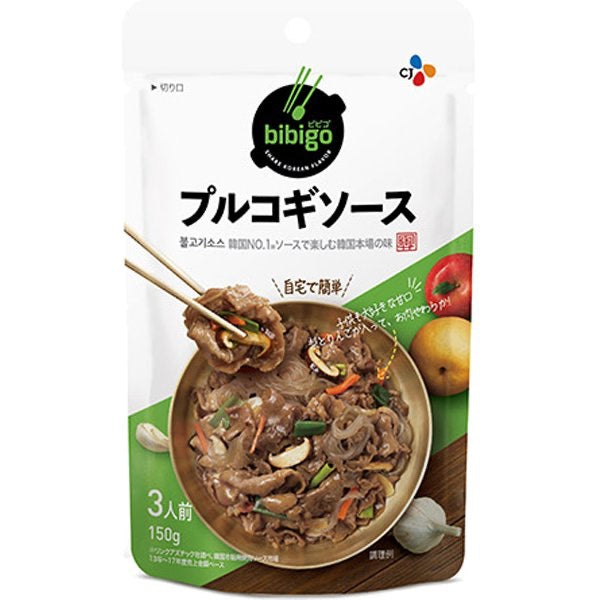 【ビビゴ】　プルコギソース150g(3人前)：韓国食品・食材専門の通販店「韓国市場」