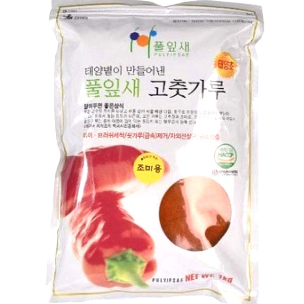 【プルイプセ】唐辛子粉1kg(調味用)：韓国食品・食材専門の通販店「韓国市場」