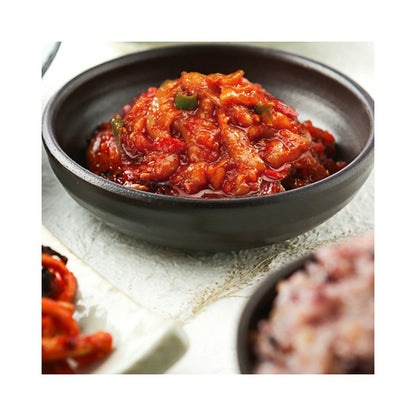【自家製】タコの塩辛500g：韓国食品・食材専門の通販店「韓国市場」