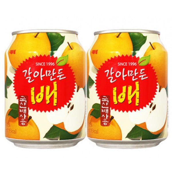 【ヘテ】すりおろし梨238ml：韓国食品・食材専門の通販店「韓国市場」