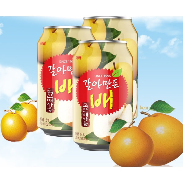 【ヘテ】すりおろし梨238ml：韓国食品・食材専門の通販店「韓国市場」