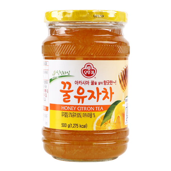 オットギ】蜂蜜入り柚子茶500g：韓国食品・食材専門の通販店「韓国市場」