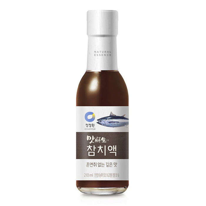 【チョンジョンウォン】マッソンセン　チャムチ液(マグロ液)210ml：韓国食品・食材専門の通販店「韓国市場」