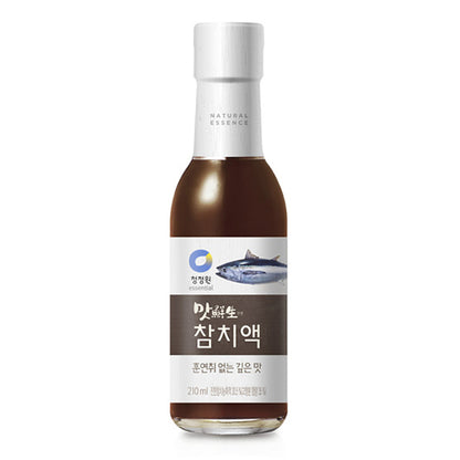 【チョンジョンウォン】マッソンセン　チャムチ液(マグロ液)210ml：韓国食品・食材専門の通販店「韓国市場」